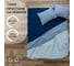 Простыня на резинке из хлопкового трикотажа Tkano Essential темно-синий, 180x200x30 см TK23-FS0008 10