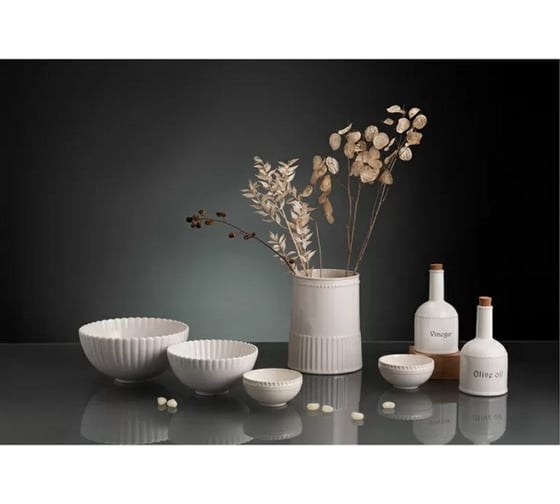 Салатник Tkano Kitchen Spirit белый, 1.4 л TK22-TW_SA0002