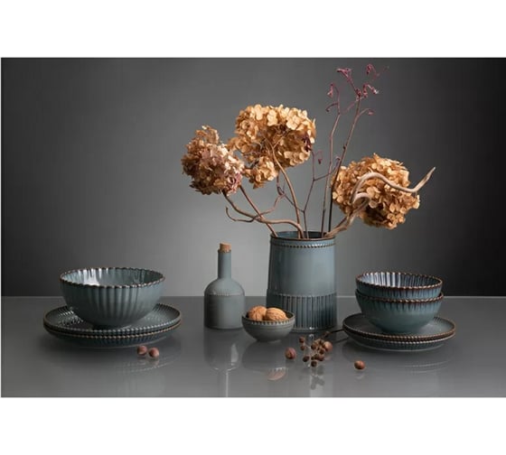Салатник Tkano Kitchen Spirit темно-серый, 1.4 л TK22-TW_SA0001