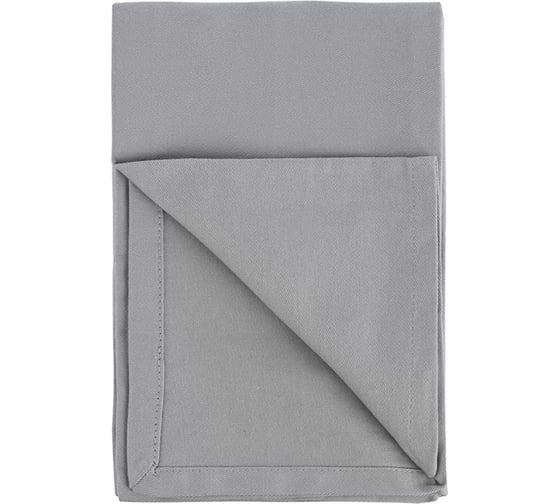 Набор из двух сервировочных салфеток Tkano Essential из хлопка, серый, 45x45 см TK22-NA0010