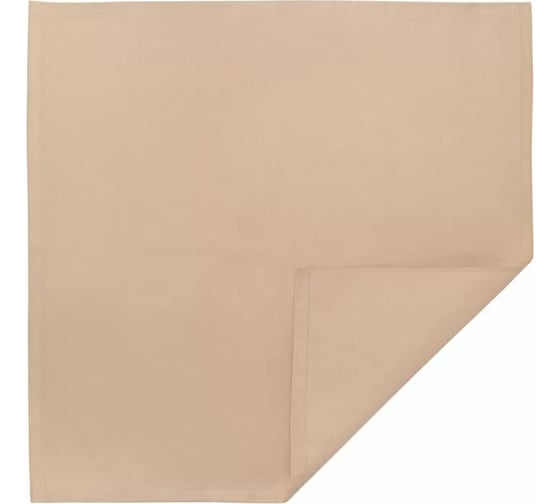 Салфетка Tkano Essential бежевый, с фактурным рисунком из хлопка, 53x53 см TK21-NA0009