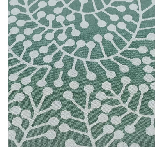 Салфетка из хлопка Tkano Scandinavian touch зеленая, с рисунком Спелая смородина, 53x53 см TK21-NA0010