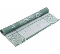 Салфетка из хлопка Tkano New Year Essential зеленая, с рисунком Ледяные узоры, 53x53 см TK21-NA0012
