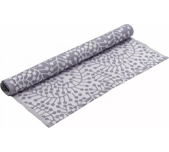 Салфетка из хлопка Tkano Scandinavian touch фиолетово-серый, с рисунком Спелая смородина, 53x53 см TK21-NA0011