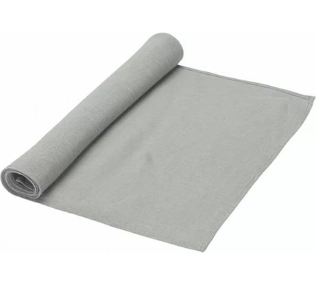 Дорожка на стол из стираного льна Tkano Essential серая, 45x150 см TK22-TR0002