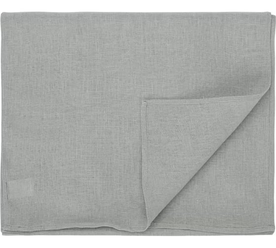 Дорожка на стол из стираного льна Tkano Essential серая, 45x150 см TK22-TR0002