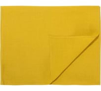 Дорожка на стол из стираного льна Tkano Essential горчичная, 45x150 см TK22-TR0003