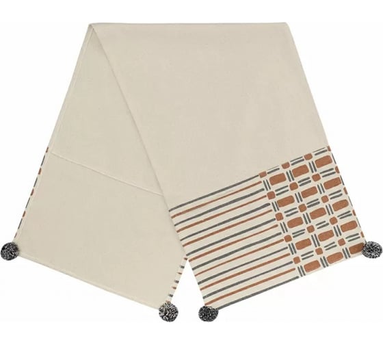 Дорожка на стол с геометрическим рисунком Tkano Abstract play Ethnic, 45x150 см TK23-TR0004