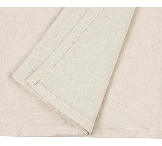 Скатерть из хлопка Tkano Scandinavian touch бежево-серый, 170x250 см TK22-TC0021