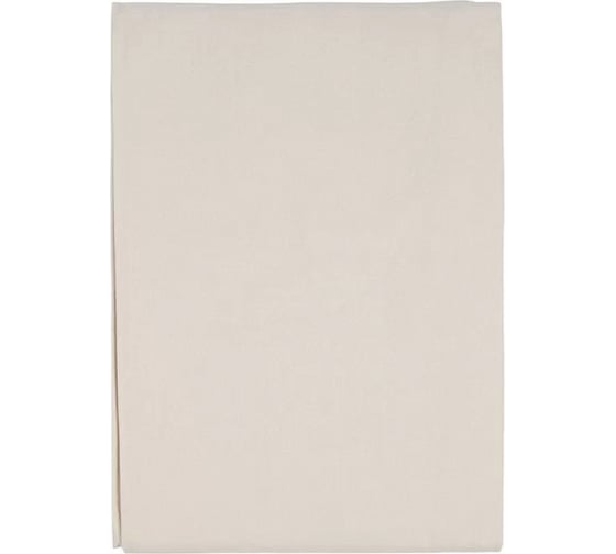 Скатерть из хлопка Tkano Scandinavian touch бежево-серый, 170x170 см TK22-TC0020