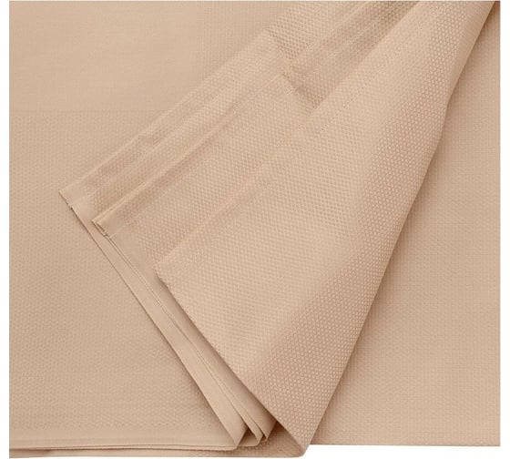 Классическая скатерть Tkano Essential бежевый, из хлопка, 180x260 см TK21-TC0016