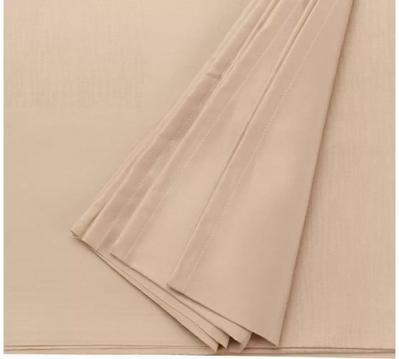 Жаккардовая скатерть Tkano Essential бежевый, из хлопка, с вышивкой, 180x180 см TK21-TC0013