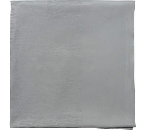 Жаккардовая скатерть Tkano Essential серый, из хлопка, с вышивкой, 180x260 см TK21-TC0008