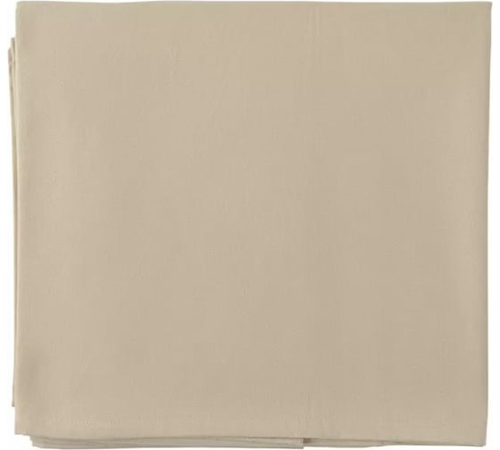 Скатерть из хлопка Tkano Essential бежевый, 170x170 см TK20-TC0004