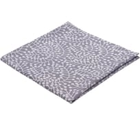 Скатерть из хлопка Tkano Scandinavian touch фиолетово-серая, с рисунком Спелая смородина, 180x260 см TK21-TC0022
