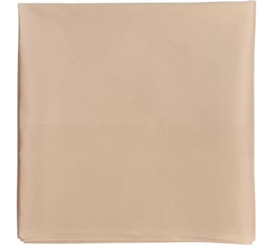 Классическая скатерть Tkano Essential бежевый, из хлопка 180x180 см TK21-TC0015