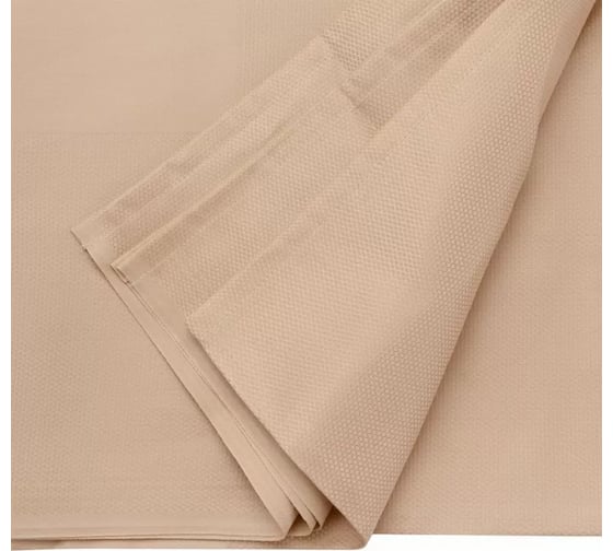 Классическая скатерть Tkano Essential бежевый, из хлопка 180x180 см TK21-TC0015