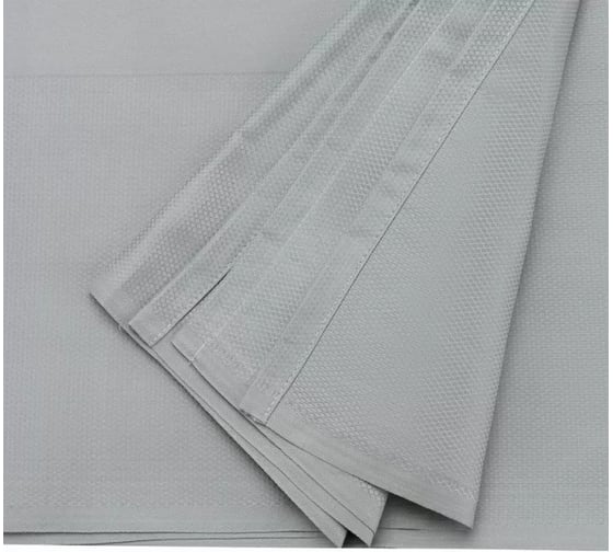 Классическая скатерть Tkano Essential серый, из хлопка, 180x180 см TK21-TC0009