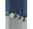 Штора из хлопка с помпонами Tkano Essential серо-синий, 150x290 см TK23-CUR0001 7