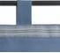 Штора из хлопка с помпонами Tkano Essential серо-синий, 150x290 см TK23-CUR0001 11