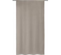 Штора из хлопкового бархата Tkano Essential серый, 150x290 см TK23-CUR0008