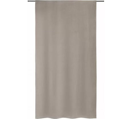 Штора из хлопкового бархата Tkano Essential серый, 150x290 см TK23-CUR0008