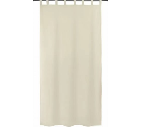 Двойная штора из хлопка Tkano Essential базовая, бежевый, 150x290 см TK23-CUR0004 1