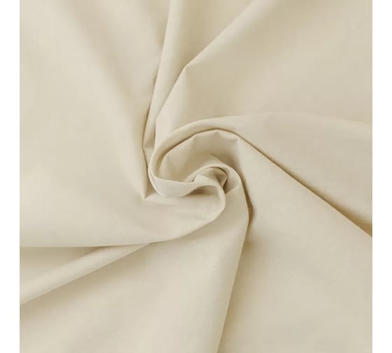 Двойная штора из хлопка Tkano Essential базовая, бежевый, 150x290 см TK23-CUR0004