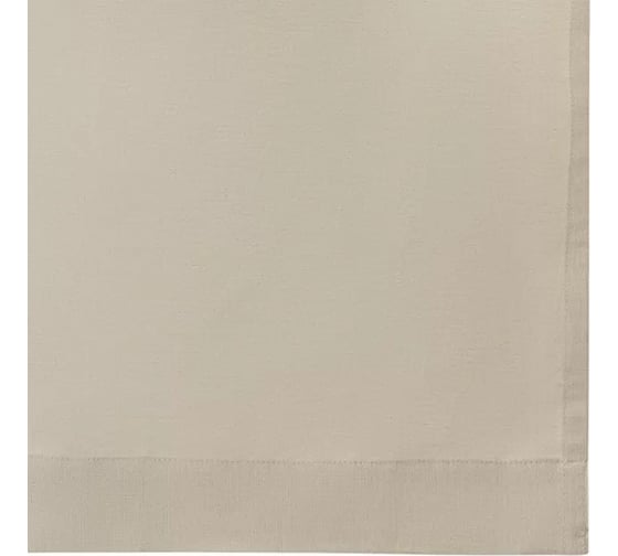 Штора из хлопка и льна Tkano Essential бежево-серый, 150x290 см TK23-CUR0006