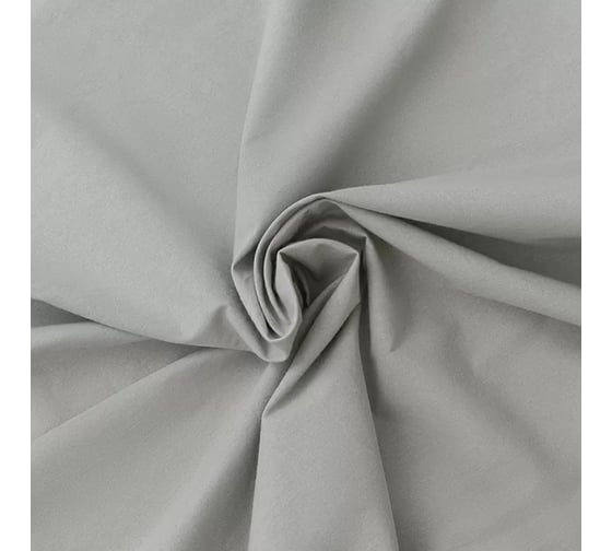 Двойная штора из хлопка Tkano Essential базовая, серый, 150x290 см TK23-CUR0005