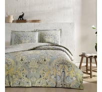 Комплект постельного белья TAC SATEN евро, GISELLE, кремовый 3254-99651