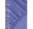 Простыня на резинке Ecotex ПРСС20 Моноспейс сатин, 200x200x23, синяя 4680088205687 ПРСС20/синяя 2