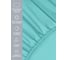 Простыня на резинке Ecotex ПРСС09 Моноспейс сатин, 90x200x23, бирюзовая 4680088205014 ПРСС09/бирюзовая 2