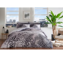 Комплект постельного белья TAC SATIN DELUX семейный, BERIO, серый 4246-95792