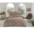 Комплект постельного белья TAC SATIN DELUX семейный, ROMAINE, коричневый 4246-30183 1