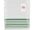 Махровое полотенце TAC LINE 50х90 см, 500 г/м2, GREEN, белый/зеленый 2786-21404 4