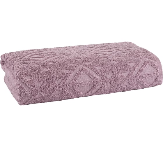 Махровое полотенце TAC JACQUARD 70х140 см, 500 г/м2, LILAC, сиреневый 2794-21423 1
