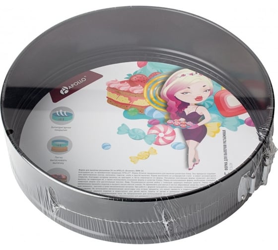 Форма для выпечки APOLLO разъемная Brownie 26 см BRW-26