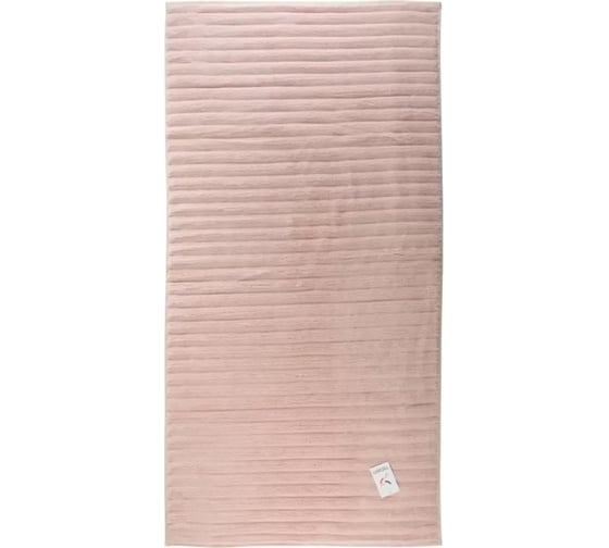 Полотенце банное Tkano Waves цвета пыльной розы, коллекция Essential, 70x140 см TK18-BT0022