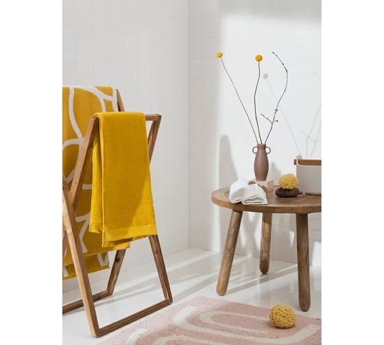 Полотенце для лица Tkano белого цвета, коллекция Essential, 30x30 см TK19-FT0005