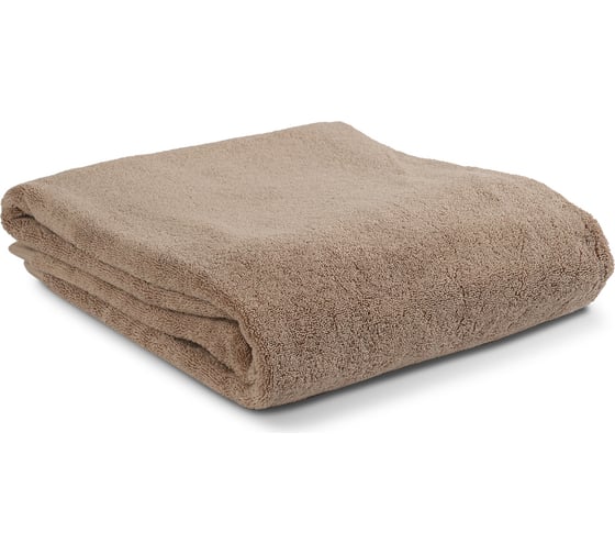 Полотенце банное Tkano коричневого цвета, коллекция Essential, 90x150 см TK19-BT0005 1