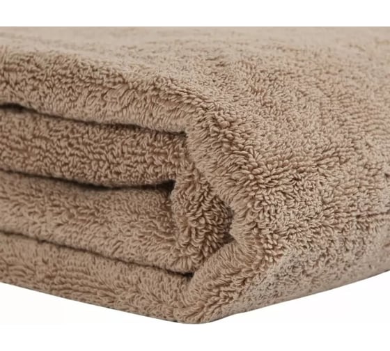Полотенце банное Tkano коричневого цвета, коллекция Essential, 70x140 см TK19-BT0003