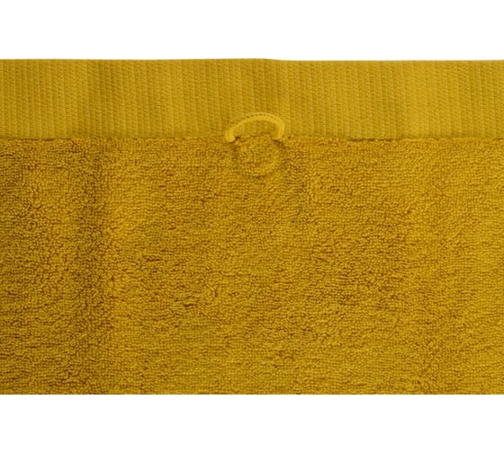 Полотенце банное Tkano горчичного цвета, коллекция Essential, 90x150 см TK18-BT0016
