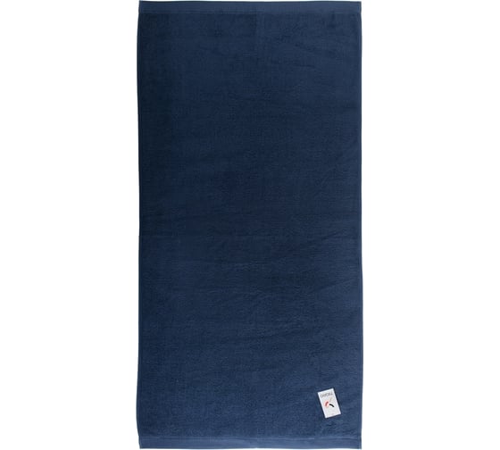 Полотенце банное Tkano темно-синего цвета, коллекция Essential, 90x150 см TK18-BT0018