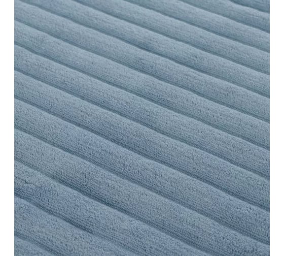 Полотенце банное Tkano Waves джинсово-синего цвета, коллекция Essential, 70x140 см TK21-BT0001