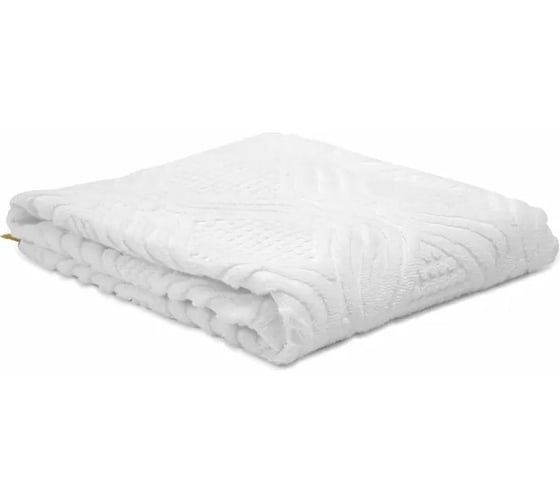 Полотенце для рук Tkano белое, с кисточками цвета карри, коллекция Essential, 50x90 см TK23-HT0004