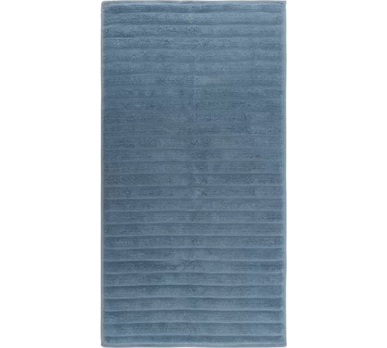 Полотенце для рук Tkano Waves джинсово-синего цвета, коллекция Essential, 50x90 см TK21-HT0005