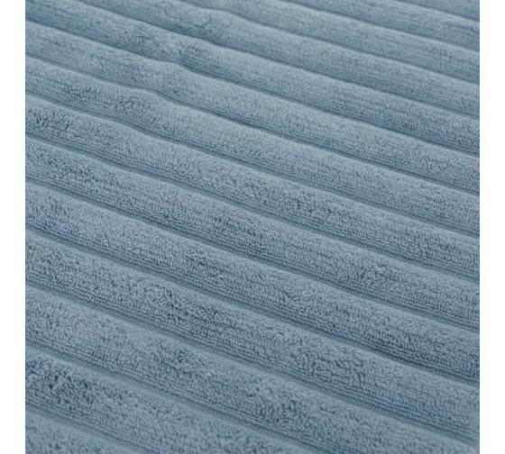 Полотенце для рук Tkano Waves джинсово-синего цвета, коллекция Essential, 50x90 см TK21-HT0005