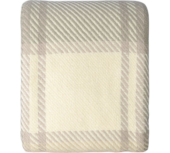 Покрывало Tkano Warm traditions из хлопка, бежево-серого цвета, коллекция Essential, 230x250 см TK23-BS0013