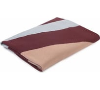 Плед Tkano из хлопка, с рисунком Tulip field, коллекция Terra, 130x180 см TK22-TH0004